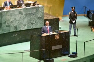 Presidente Umaro Sissoco Embaló Discursa na 80.ª Sessão da Assembleia Geral da ONU